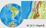 Physical Location Map of VALPARAISO