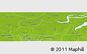 Physical Panoramic Map of Fengyang