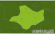 Physical 3D Map of Funan, darken