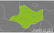 Physical 3D Map of Funan, desaturated