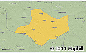 Savanna Style 3D Map of Funan