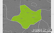 Physical Map of Funan, desaturated