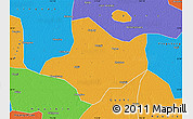 Political Map of Funan