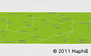 Physical Panoramic Map of Funan