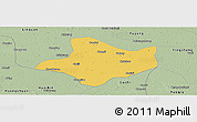 Savanna Style Panoramic Map of Funan