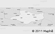 Silver Style Panoramic Map of Funan