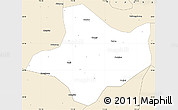Classic Style Simple Map of Funan