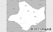 Gray Simple Map of Funan