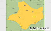 Savanna Style Simple Map of Funan