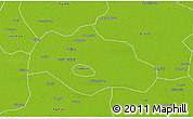 Physical 3D Map of Fuyang