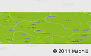 Physical Panoramic Map of Fuyang