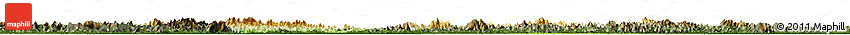 Physical Horizon Map of Anhui, darken