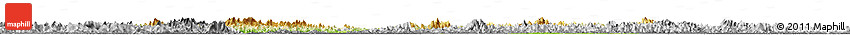 Physical Horizon Map of Anhui, desaturated