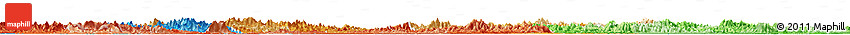 Political Shades Horizon Map of Anhui