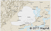 Classic Style 3D Map of Huaining