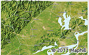 Satellite 3D Map of Huaining