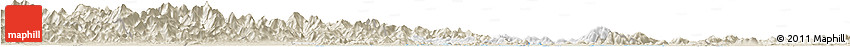 Classic Style Horizon Map of Huaining