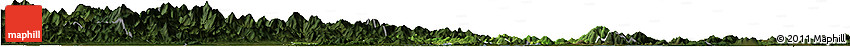 Satellite Horizon Map of Huaining, darken