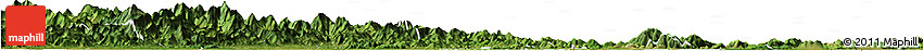 Satellite Horizon Map of Huaining
