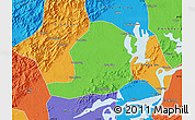 Political Map of Huaining