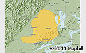 Savanna Style Map of Huaining