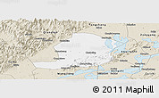 Classic Style Panoramic Map of Huaining