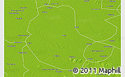 Physical 3D Map of Huaiyuan