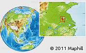 Physical Location Map of Jiashan