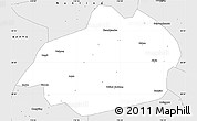 Silver Style Simple Map of Jing Xian