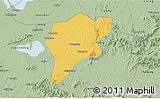 Savanna Style 3D Map of Langxi
