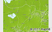 Physical Map of Langxi