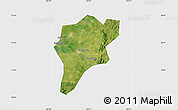 Satellite Map of Langxi, single color outside