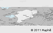 Gray Panoramic Map of Langxi