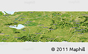 Satellite Panoramic Map of Langxi