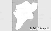 Gray Simple Map of Langxi