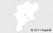 Silver Style Simple Map of Langxi