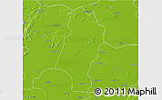 Physical 3D Map of Lingbi