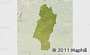 Satellite Map of Lingbi, lighten