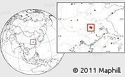 Blank Location Map of Lixin
