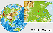Physical Location Map of Lixin
