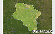 Satellite Map of Lixin, darken