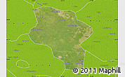 Satellite Map of Lixin, physical outside
