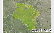 Satellite Map of Lixin, semi-desaturated