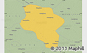 Savanna Style Map of Lixin