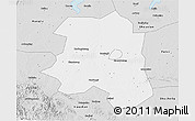 Silver Style 3D Map of Lu An