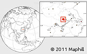 Blank Location Map of Lu An