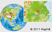 Physical Location Map of Lu An