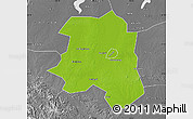 Physical Map of Lu An, desaturated