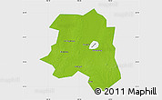 Physical Map of Lu An, single color outside