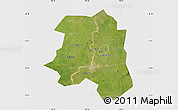 Satellite Map of Lu An, cropped outside